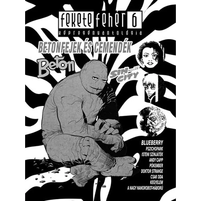 Fekete-Fehér 6 Betonfejek és cemendék