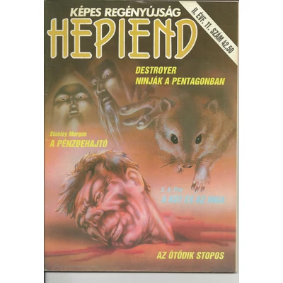 Hepiend Képes Regényújság 2. évf. 11. sz.